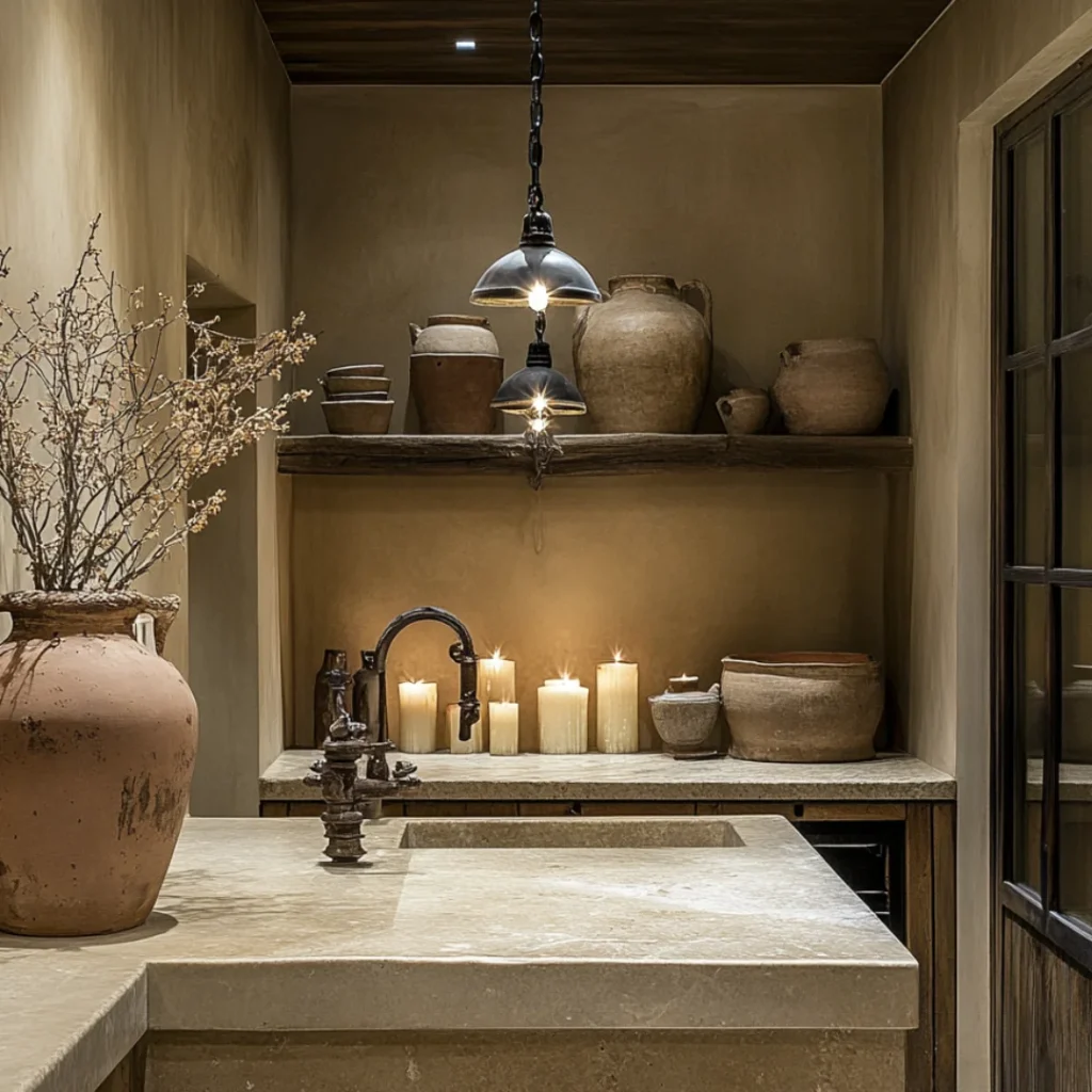 Decoración con elementos naturales