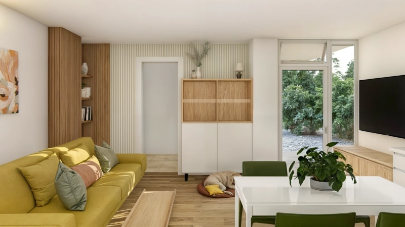 Proyecto Decoración Salón Cocina Online - Resultado 02