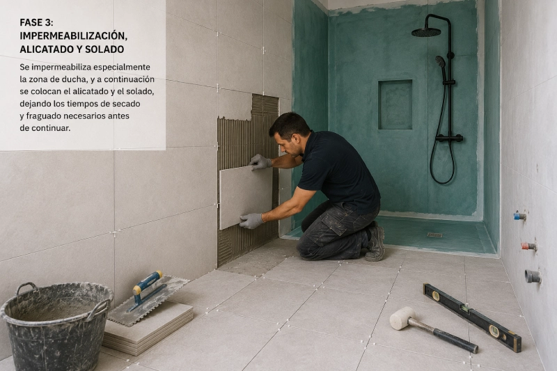 Cómo planificar una reforma de baño paso a paso