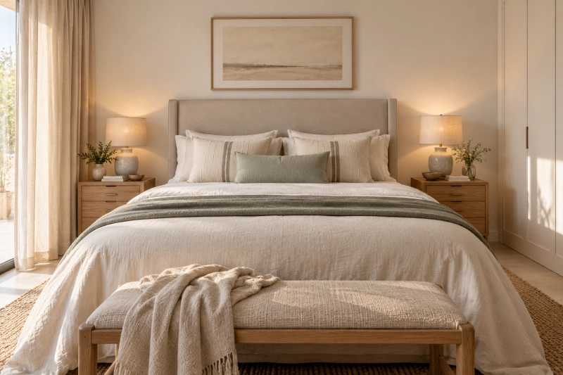 Dormitorio diseñado para descansar mejor