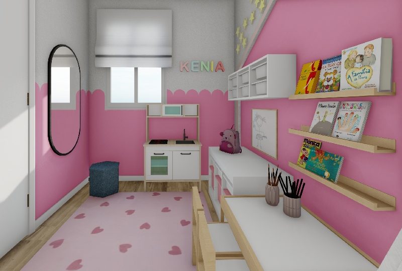 Proyecto online - Diseño de habitación infantil