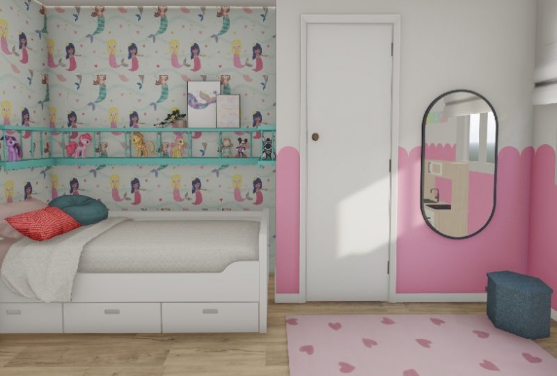 Proyecto online - Diseño de habitación infantil